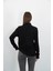 Yarım Balıkçı Yaka Triko-Siyah 6