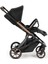 Nanofold 3 Black Cosmo Travel Sistem Bebek Arabası Black Gold 9