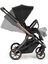Nanofold 3 Black Cosmo Travel Sistem Bebek Arabası Black Gold 11