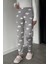 Kadın Bel Lastikli Bulut Baskılı Pijama Altı P-00018767 1