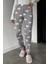 Kadın Bel Lastikli Bulut Baskılı Pijama Altı P-00018767 3