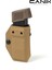 ® Kydex Iç Taşıma Şarj Kılıfı 9mm Canik Tan 1