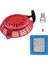 Play Disk Başlangıç Montajı Başlatma Hava Filtresi HONDAGC135 GC160 GCV135 GCV160 Için Uygundur (Yurt Dışından) 1