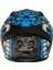 Motosiklet Kaskı Ecer 22.R06 Sertifikalı Double Vizör Full Face Kask Myth Blue 2