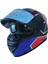 Motosiklet Kask Ece 22.R06 Double Vizörlü Full Face Motor Kaskı Rush 1