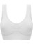 Beyaz Dikişsiz Kadın Pedli Sütyen Korse - 704 3