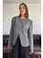 Özel Üretim Kısa Tasarım Ceket- Gri 6