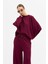 Rahat Esnek Uzun Kollu Premium Kumaş Modal Bordo Alt-Üst Takım 2