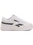 Beyaz Siyah Bağcıklı Unisex Spor Ayakkabı 2