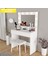 LİGHT MAKYAJ MASASI TABURELİ TAKIM 1