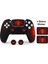 Ps5 Dualsense Joystick Koruyucu Silikon Kılıf + 2 Adet Analog Başlık + 2 Adet Sticker – Yüksek Kaliteli ,şık Spider Desenli Kaplama 1