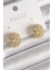 Pirinç Gold Renk Zirkon Taşlı Kadın Küpe - TJ-BKP9796 2