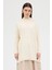 Ekru Balıkçı Yaka Triko Tunik 5315 12