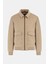 Erkek Warm Yün Karışımlı Ceket - Bej 4