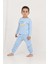 Erkek Çocuk Kaplumbağa Baskılı Pijama Takım 2