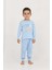 Erkek Çocuk Kaplumbağa Baskılı Pijama Takım 4