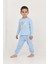 Erkek Çocuk Kaplumbağa Baskılı Pijama Takım 5