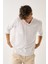 Erkek Fakir Kol V Yaka Rahat Kalıp %100 Pamuk Gömlek E231 6