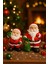 Noel Baba Biblo Seti 2’li – 9 cm & 11 cm – Premium Yılbaşı Dekor Koleksiyonluk Hediye 4