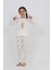 Kız Çocuk Tavşan Baskılı Pijama Takım 2