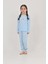 Kız Çocuk Kelebek Baskılı Pijama Takım 1