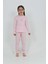 Kız Çocuk Kelebek Baskılı Pijama Takım 1