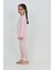 Kız Çocuk Kelebek Baskılı Pijama Takım 2