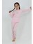 Kız Çocuk Kelebek Baskılı Pijama Takım 4