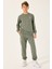 Erkek Çocuk Haki Eşofman Takımı 2