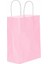 Pembe Kraft Çanta Orta Boy 25X12X31 cm 25 Adet 2