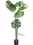 150 cm 7 Dallı Islak Dokulu Iri Yapraklı Lüks Yapay Monstera Deve Tabanı Ağacı 5