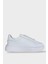 Unisex Sneaker Ayakkabı Beyaz Suni Deri ile Düz Topuk ve Hafızalı İç Taban Özellikli 1