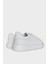 Unisex Sneaker Ayakkabı Beyaz Suni Deri ile Düz Topuk ve Hafızalı İç Taban Özellikli 4