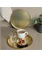 Home 2'li Yuvarlak Sunumluk Tepsi - Gold 7