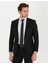 Erkek Slim Fit Ceket-Siyah 2