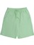 Organik Kumaş Yeşil Yazlık Erkek Çocuk Şort 2