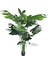 14 Dallı Iri Yapraklı Islak Dokulu Lüks Yapay Monstera Deve Tabanı Ağacı 4