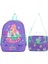 Waddell Lisanslı Lila Deniz Kızı Desenli Anaokulu Ve Thermo Beslenme Çantası 2