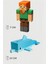 Minecraft Alex ve Yunus Dolphin Set Hareketli Eklemli Figür 1