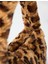 Kahverengi Leopar Desenli Peluş Omuz Çantası 3