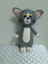 Tom ve Jerry Amigurumi Organik Oyuncak Oyun Arkadaşı Uyku Arkadaşı 3