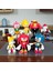 Sonic Hedgehog 6'lı Karakter Figür Seti | Süper Sonic Tails Knuckles Amy Shadow Eggman Biblo Oyuncak 1