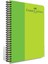 Faber Castell Pp Kapak Spiralli Çizgili 80 Yp. 5075 000127-YEŞIL 1
