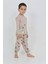 Erkek Çocuk Roar Baskılı Pijama Takım 4