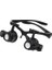 Gözlük Modeli 10X 15X 20X 25X Lens,2led Işıklı,büyüteç 6