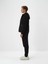 Erkek Siyah Pamuk Dokulu Regular Fit Sweatmont 3