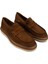 Erkek Hakiki Deri Bej Loafer Ayakkabı 537 3670 Erk Ayk Y25 Camel Suet 2