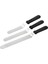 Narkalıp Paslanmaz Çelik Eğik Pasta Sıvama Spatulası Oval Uçlu Küçük Boy 4
