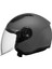 Airflow 2 Mat Titanium Açık Motosiklet Kaskı 2