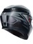 Motosiklet Kaskı K3 Mplk Compound Mat Black Grey 4